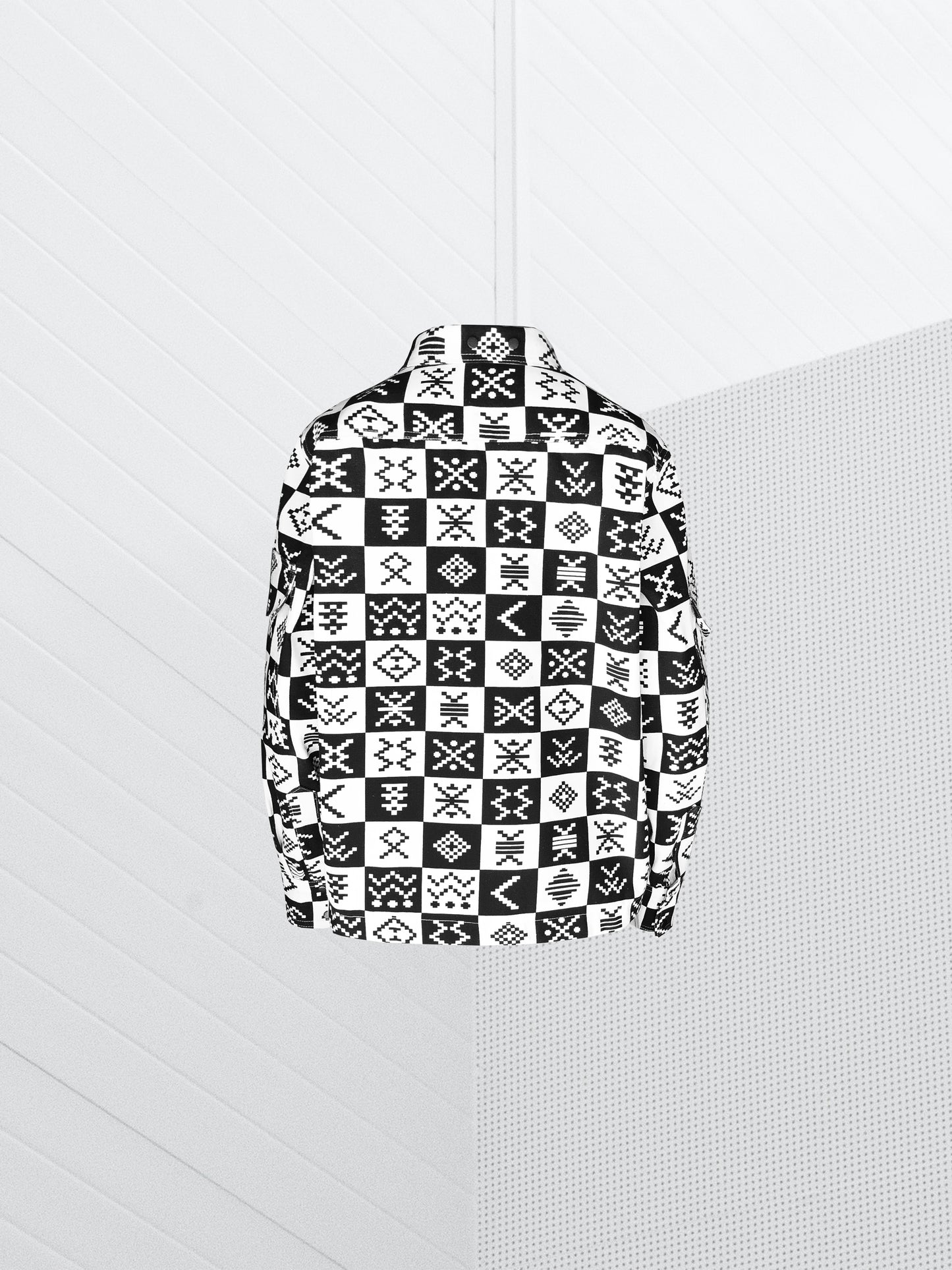 BLOCK SHIRT JACKET
