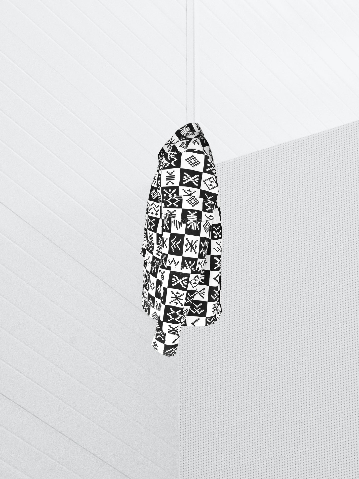 BLOCK SHIRT JACKET